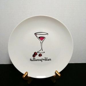 Appetizer "Razzamapolitan" Dessert Plate 8-1/4"